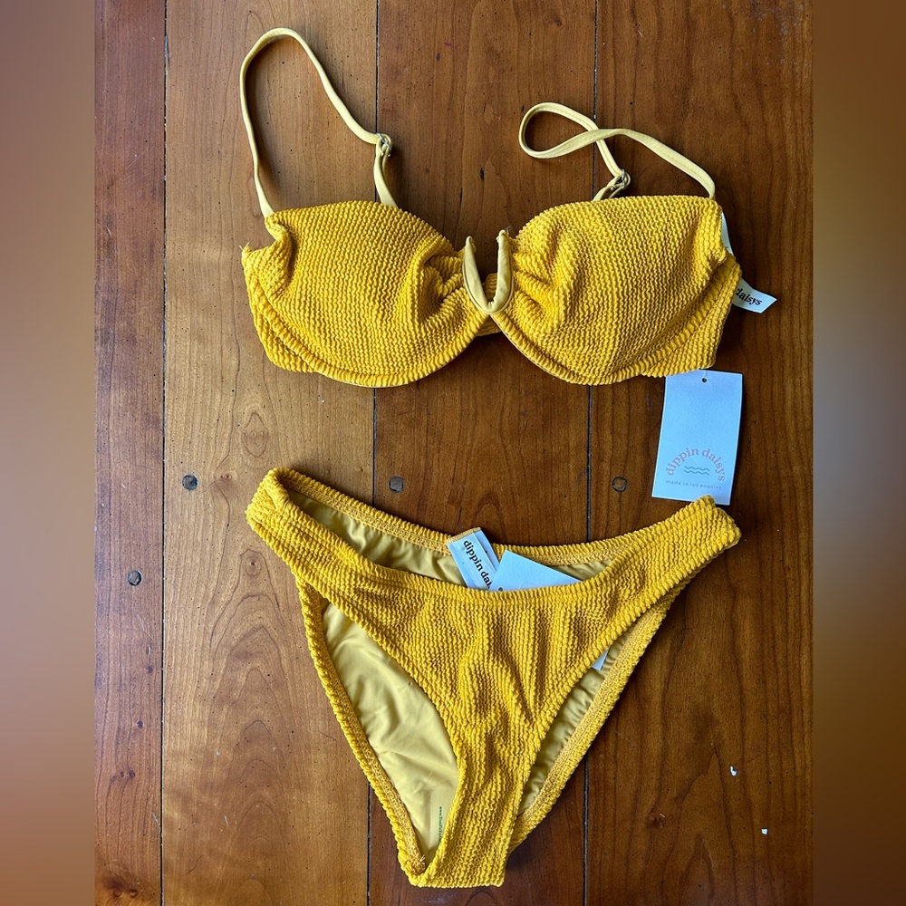 Dippin Daisys Yellow Bikini